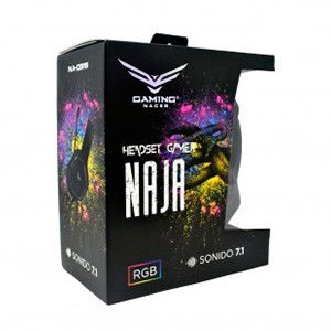 Audífonos Gamer NACEB 7.1 RGB NA-0315