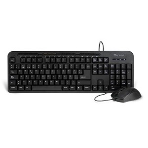 Kit Teclado y Mouse VORAGO KM-107 Negro