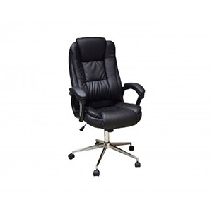 Silla Ejecutiva Naceb Technology Negro NA-0930N, Ejecutiva, Asiento acolchado, Negro, Vinipiel